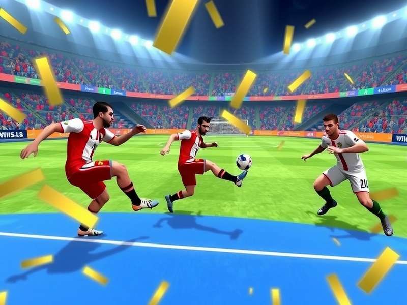 Premier Kick King gameplay screenshot showing players in action